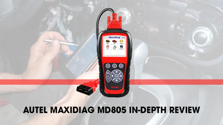 Here's where you can get an in-depth review of the Autel MaxiDiag MD805