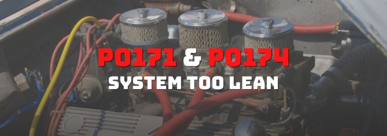 Here's where you can get a thorough understanding of the P0171 and the P0174 OBD2 code
