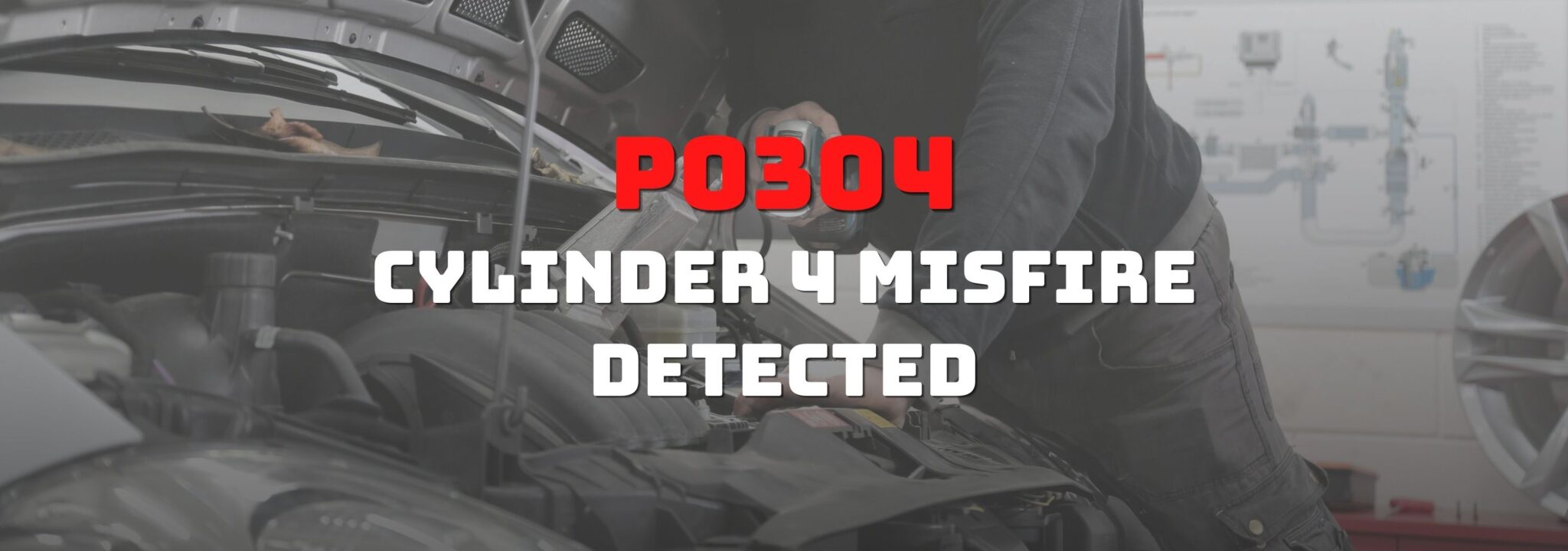 P0304 Cylinder 4 Misfire Detected