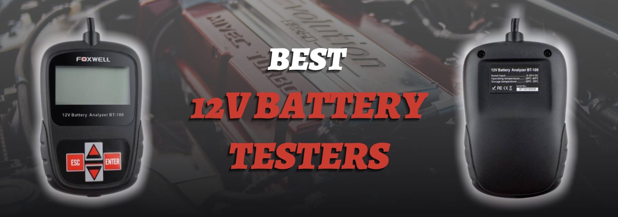 Here's where you can find the best 12V battery testers