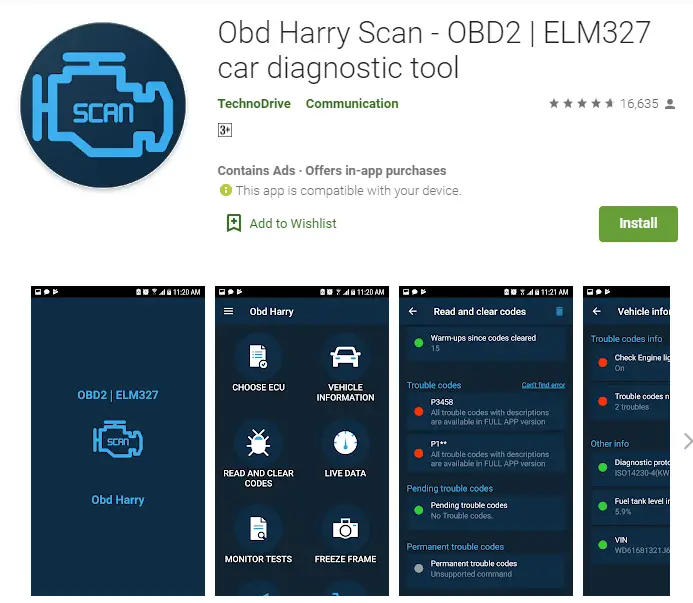 download obd2 software for android