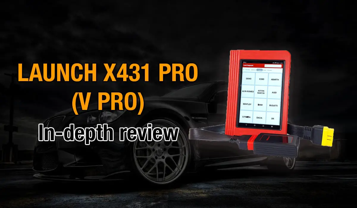 Here's where you can get an in-depth review of the Launch X431 PRO (V PRO)