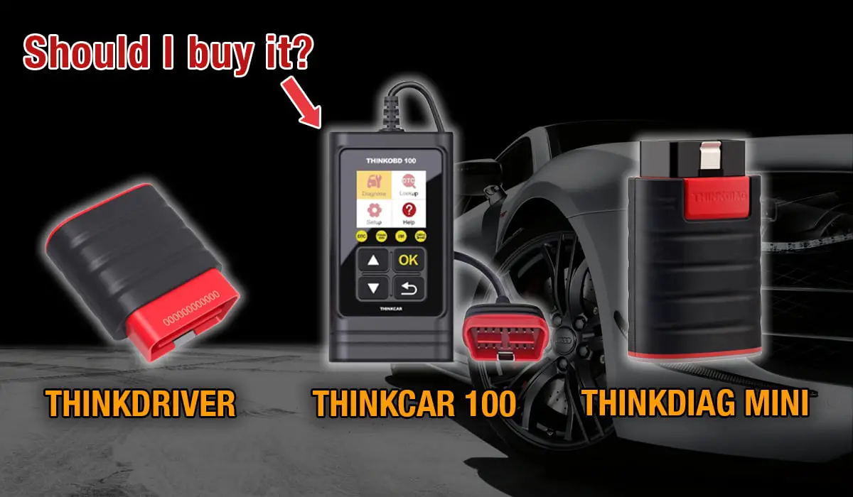 Comparing the THINKCAR 100 with THINKDRIVER and THINKDIAG Mini helps you find which best suits you