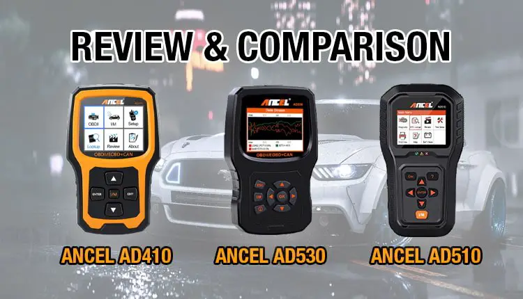 Here's where you can get the complete comparison between the ANCEL AD530, the AD410, and the AD510