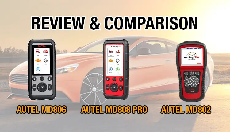 Here's where you can get the complete comparison between the Autel MD806, the MD808 Pro and the MD802