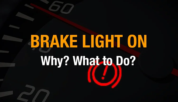 Here's where you can find out what to do when the brake light comes on