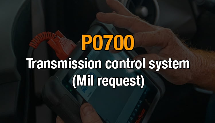 Here's where you can get a thorough understanding of the P0700 OBD2 code