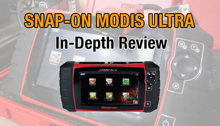 how to use an snap on modis ultra scope