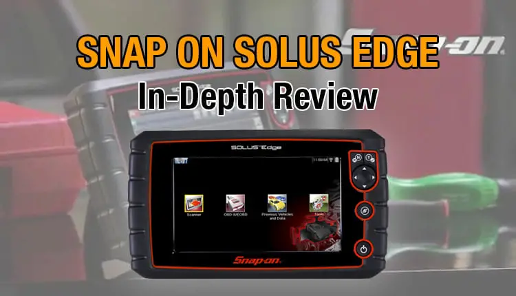 Snap On Solus Edge is fast, efficient, handy, and easy to use.