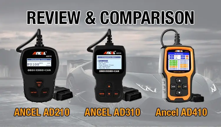 Ancel AD210 vs. AD310 vs. AD410