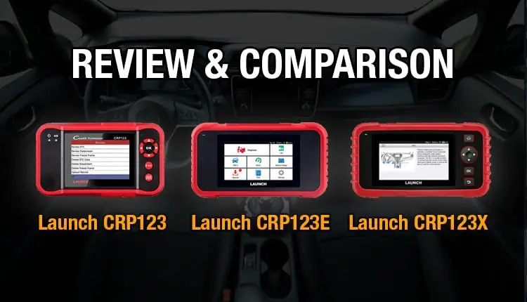 Here's where you can get the complete comparison between the Launch CRP123, CRP123E and CRP123X