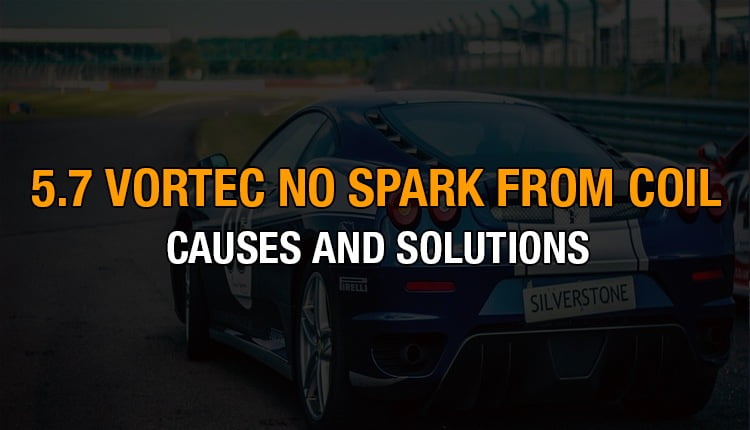 Here's where you can find out what to do about the 5.7 vortec no spark from coil issue