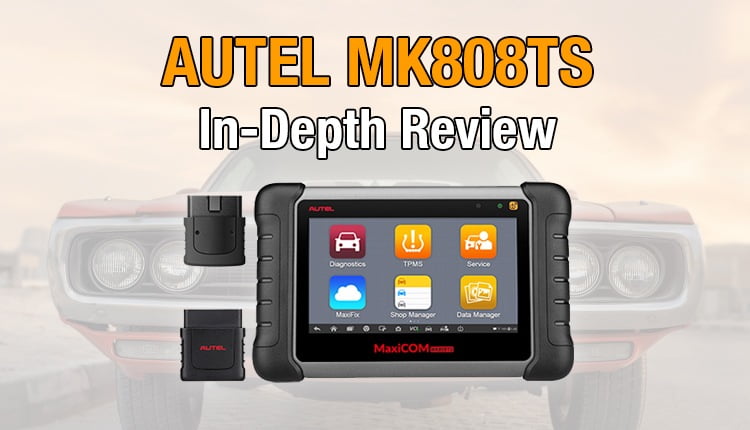 Here's where you can get an in-depth review of the Autel Maxicom MK808TS