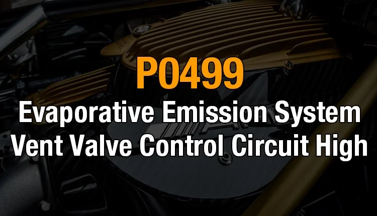 Here's where you can get a thorough understanding of the P0499 OBD2 code