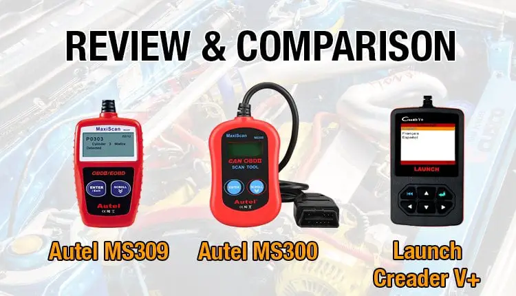 Here's where you can get a complete comparison between the Autel MS309, MS300 and the Launch Creader V+
