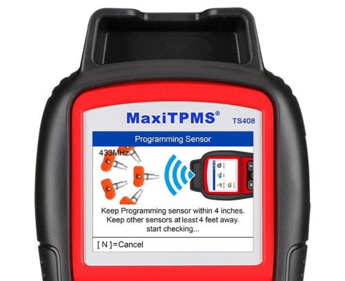 Autel TS408 is for technicians, DIYers, enthusiasts, and professionals who want to diagnose and keep the TPMS system of their vehicles in good shape. 