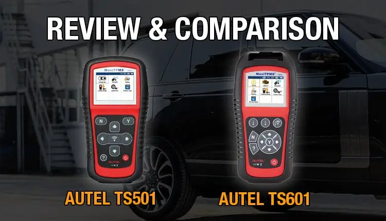 Here's where you can get the complete comparison between the Autel TS501 and the TS601