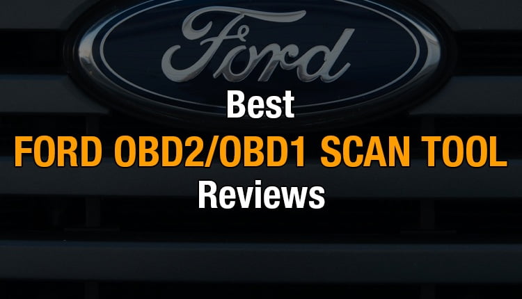 For Ford 7 pin OBD1 to OBD2 Adapter Code Reader Scanner Check Engine Repair Tool