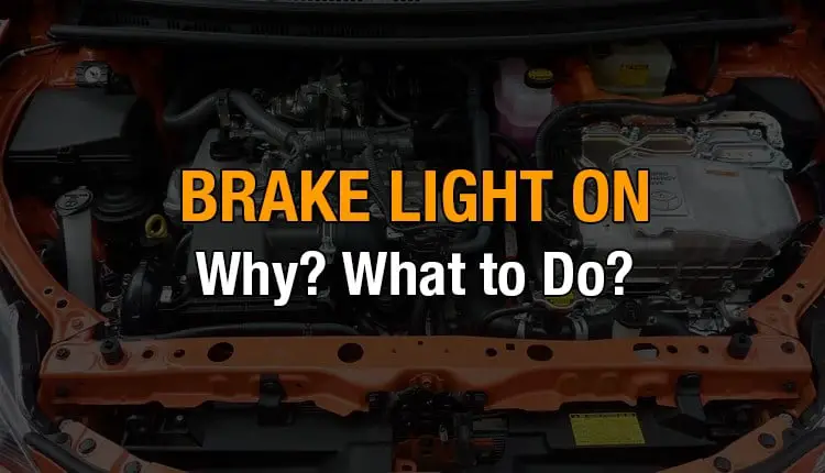 Here's where you can find out what to do when the brake light comes on