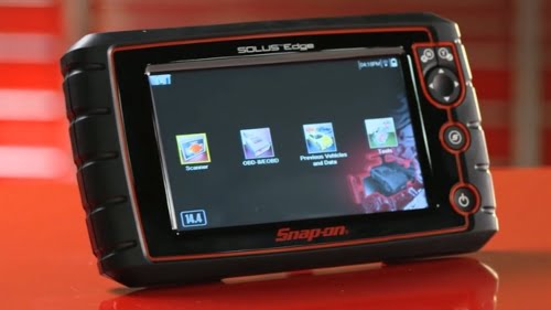 Snap-On Solus Edge scan tool is fast, efficient, handy, and easy to use.