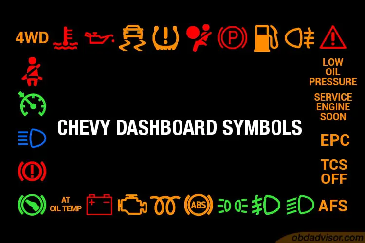 chevy dashboard symbols