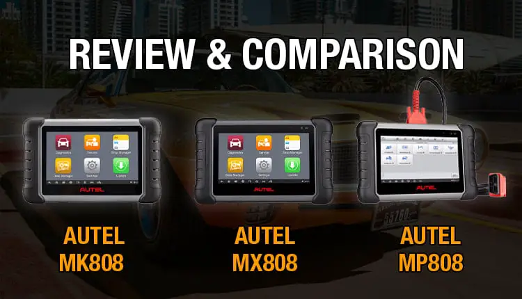 Autel MK808 contre MX808 contre MP808