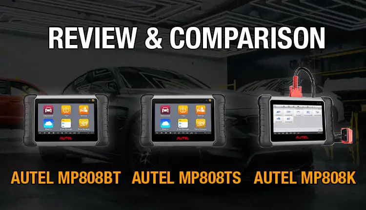 Autel MP808BT vs. MP808TS vs. MP808K
