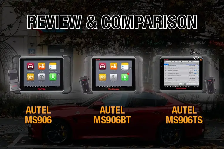 Autel MS906 vs. MS906BT vs. MS906TS