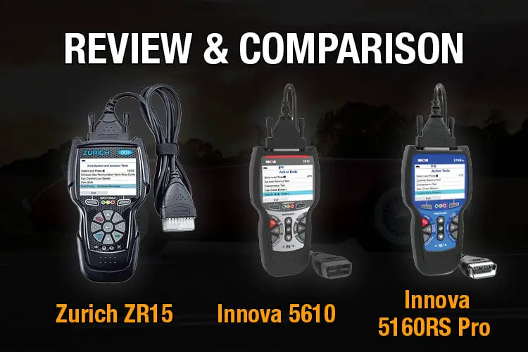 Zurich ZR15 vs. Innova 5610 vs. 5160RS Pro