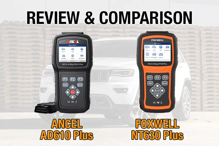 ANCEL AD610 Plus vs. FOXWELL NT630 Plus