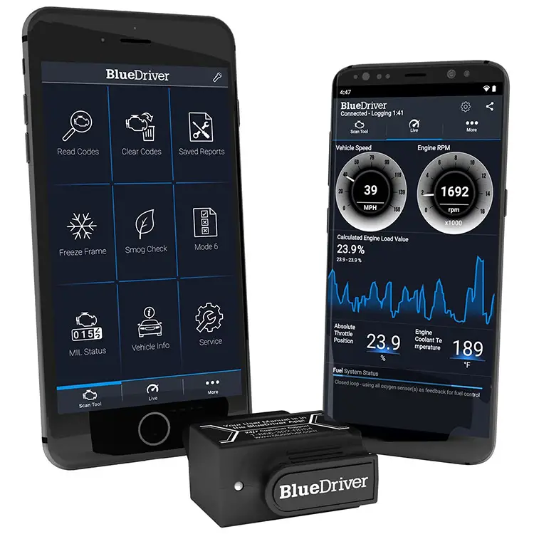 bluedriver adapter and bluedriver app