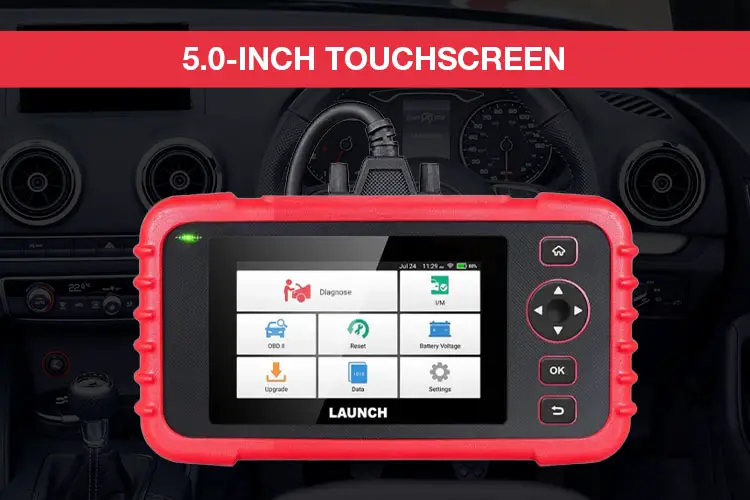 launch crp129x touchscreen
