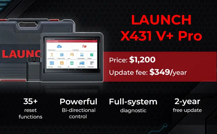 This Launch X431 V+ Pro performs all of the functions of an $8,000 Snap-On scanner