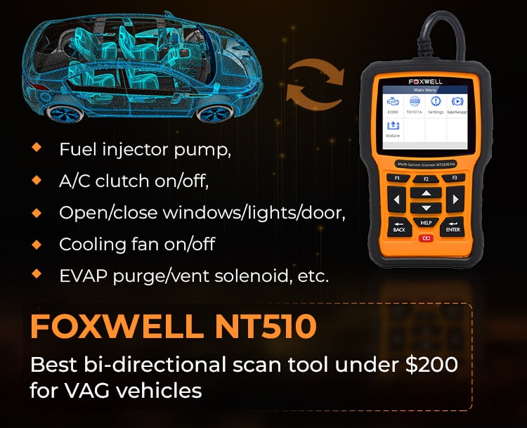 foxwell nt510 active tests