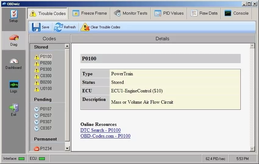 obdwiz ease of use