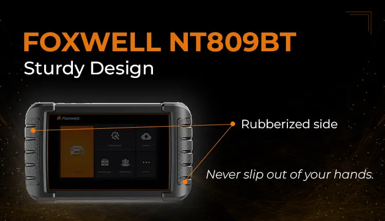 FOXWELL NT809BT sturdy design
